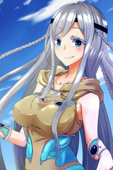 Maiden with Eyes of Blue
