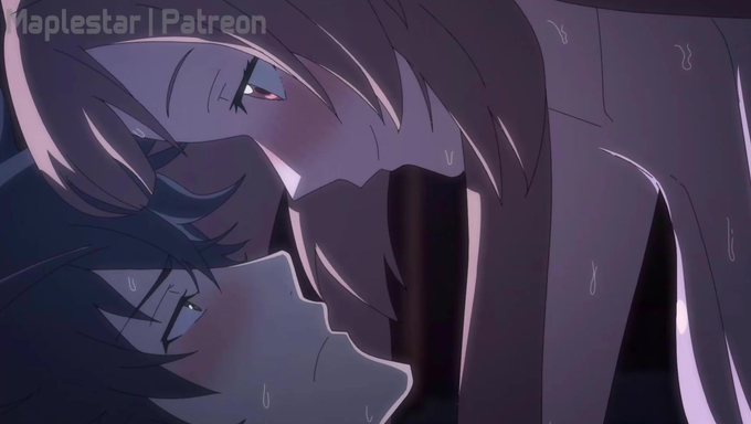 Naofumi Iwatani And Raphtalia Share A Passionate Kiss