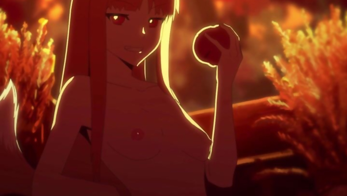 Holo Graces Her Majestic Tits