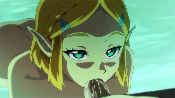 Zelda And Link's Dungeon Sex Adventure