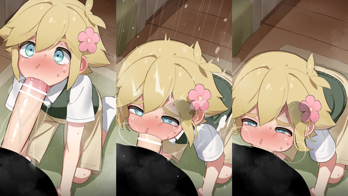 Basil Deepthroats A Huge BWC