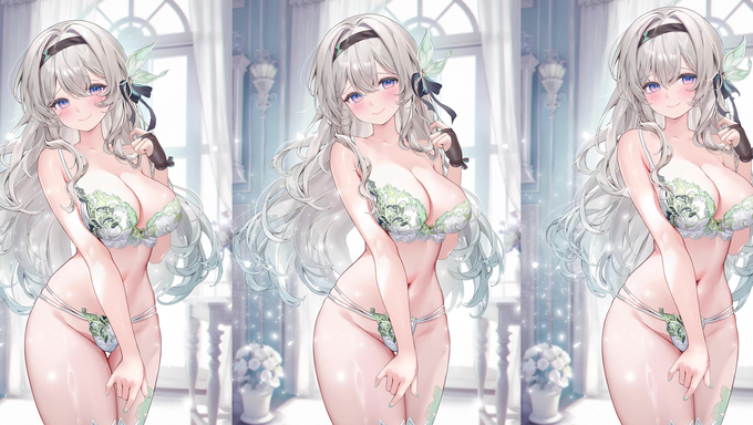 Firefly Gets Embarrassed Wearing Her Lingerie