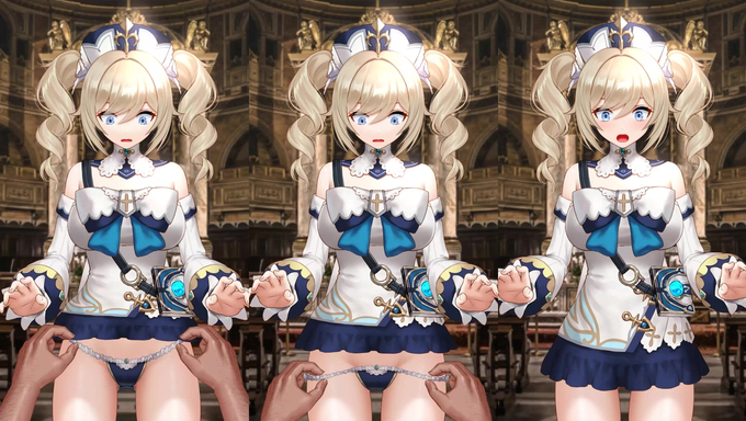 Barbara Pegg Gets Stripped Off Her Panties