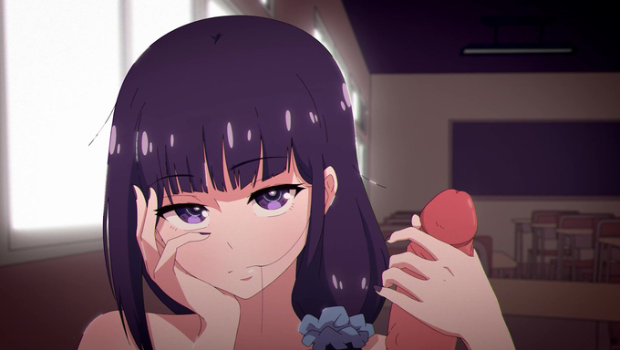 Misuzu Gundo Stares During A Handjob