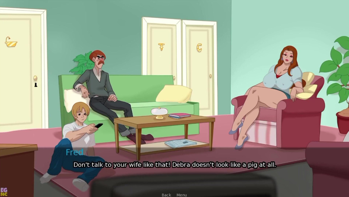 Busty Redhead Stepmom Sucks Stepson's Cock