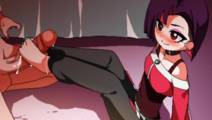 Kaori Hakase Gives A Big Cock A Footjob