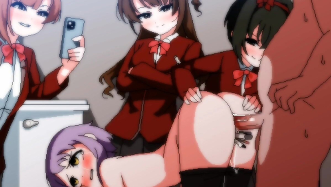 Amity Blight Gets Filmed And Filled In The Toilet