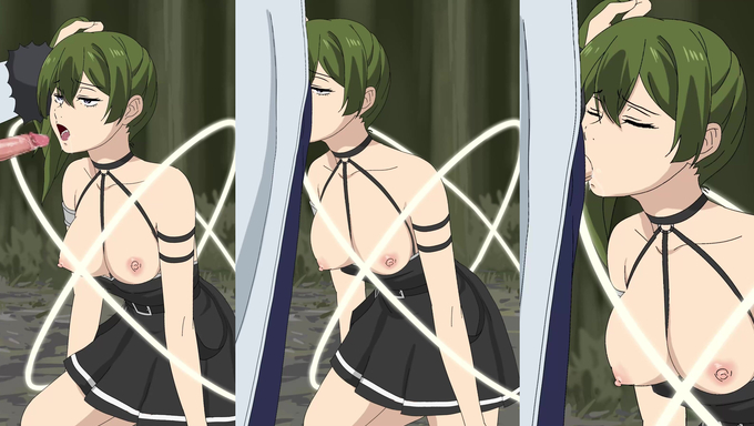 Übel Gives Blowjob In The Woods