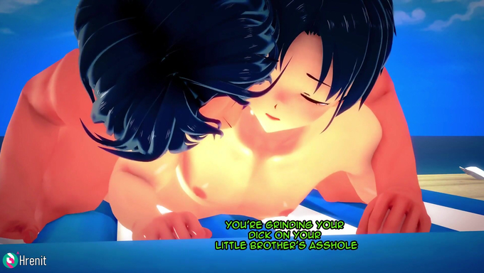 Chiko And His Stepmom Get Plowed By His Stepbro On The Beach