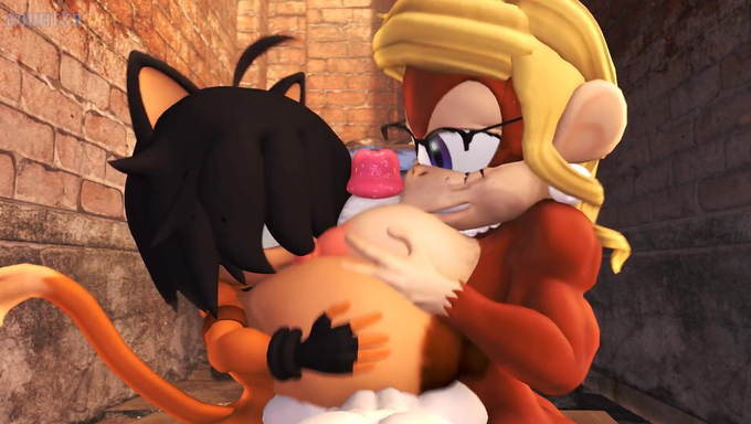 Ana And Kate Give Lok A Boobjob In The Alley Till He Cums