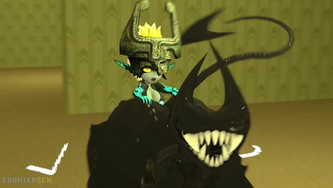 Midna Gets Naughty In The Backrooms