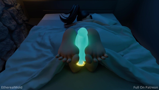 Yuuto’s Pussy Gets Stimulated By An Otherworldly Cock