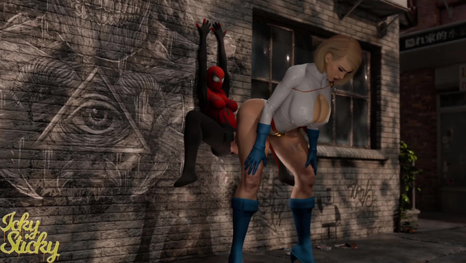 Spider-Man Uses His Powers To Pound Emma Frost