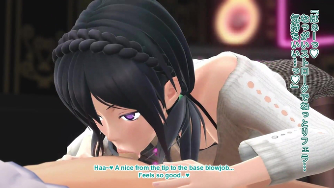 Mitsuki's Boyfriend Drills Her In The Karaoke Room