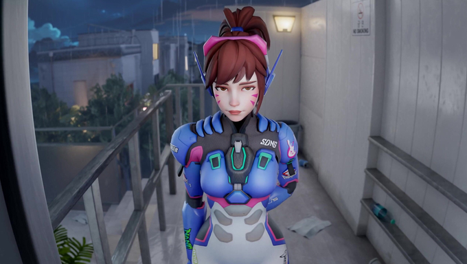 D.Va's Safe Sex Plan Ends With A Facial