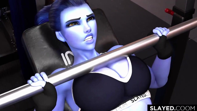 Widowmaker Gets Her Holes Wrecked In Rough Sex