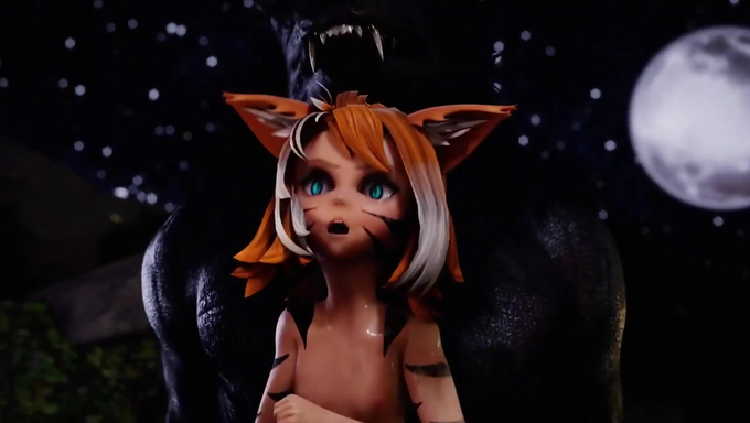 Miru, Meru, And R’Shiru Oddmane Have Sex With The Werewolves