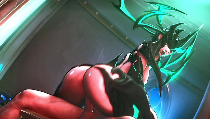 Hela Bounces On A Mortal's Dick