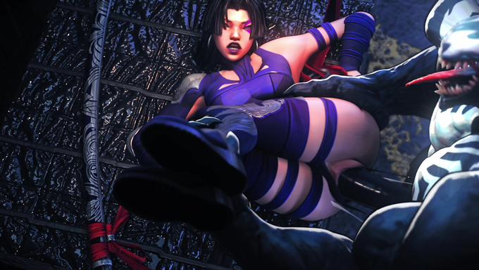 Psylocke Has Her Pussy Creampied By Venom