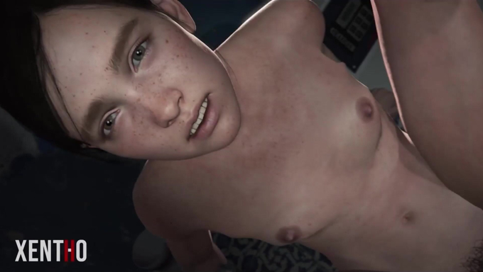 Ellie Williams Handles Multiple Dicks Compilation