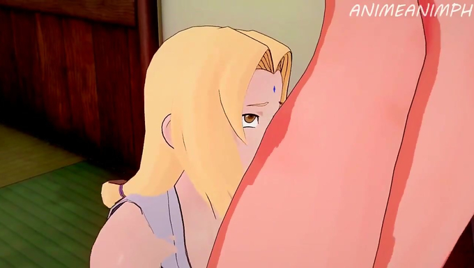 Tsunade Senju Moans As She Rides Naruto Uzumaki