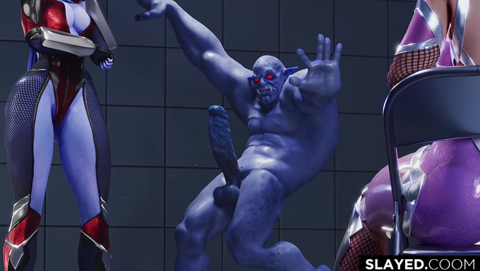 Widowmaker Lets Kiriko Kamori Take An Orc Load