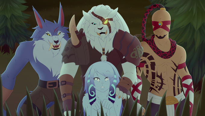 Lamb Gets Gangbanged In The Forest