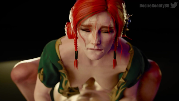 Triss Merigold Succumbs To Her Sorceress Lust