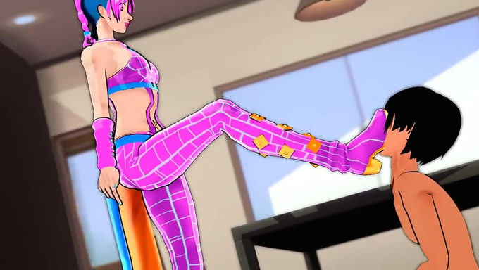 Jolyne Cujoh’s Bizarre Handjob Adventure