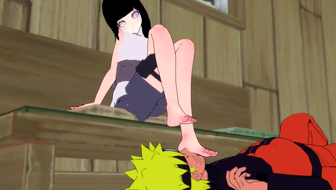 Hinata Uzumaki Makes Naruto Lick Her Feet As Punishment