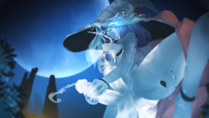 Demigod Witch Ranni Gets Filled With Cum In The Forest