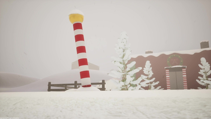 Blonde Girl Rides On A Giant Reindeer Cock To See Santa