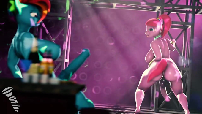 Futa Rainbow Dash Rougly Fucks Pacific Glow On The Dance Stage