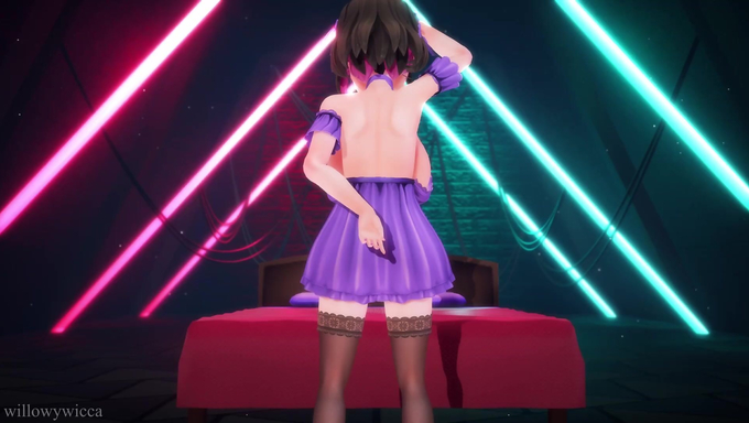 Mitsuki Shows Off Her Dancing Skills And Strips Off Her Clothes