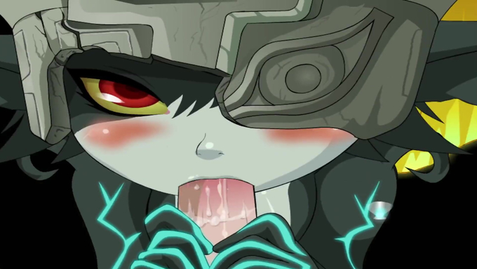 Midna Gives Link A Blowjob And Fucks Wolf Link