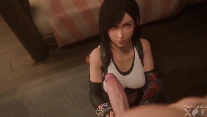 Tifa Lockhart Gets Smashed After Work