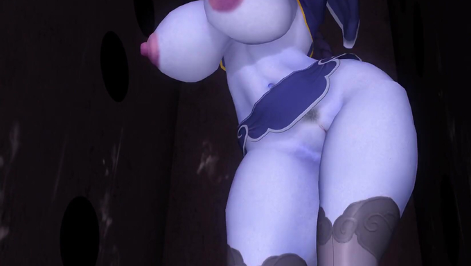 Minamoto-no-Raikou Dances And Gets Her Body Filled With Cum