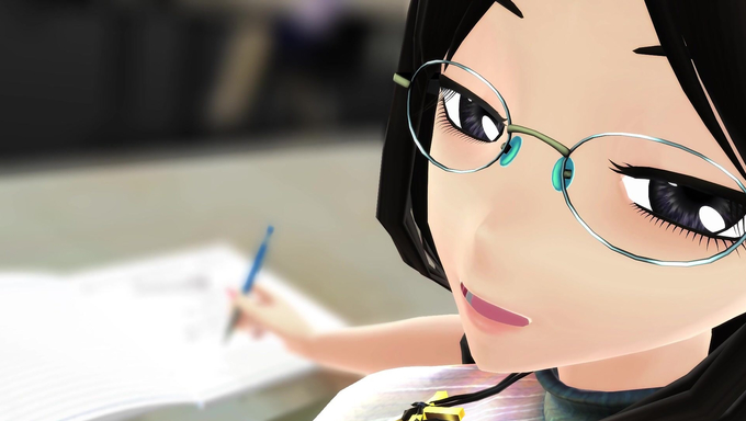 Sexy Lady Jerks Off Her Classmate During Class