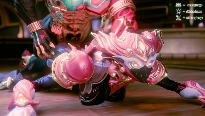 Mirage Has Her Pussy Plowed On The Floor By Styanax