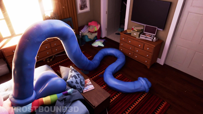 Rainbow Dash Extends Her Cock And Fills The House With Pee