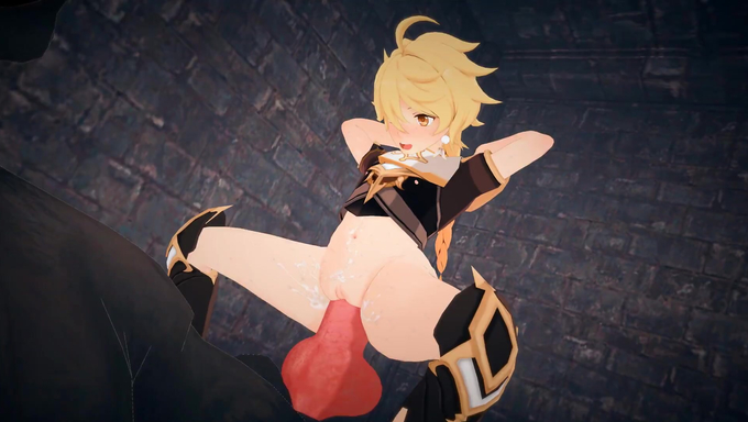 Aether Gets Creampied By A Huge Dick