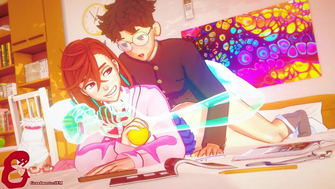 Momo Ayase Gets Drilled By Ken Takakura After Studying