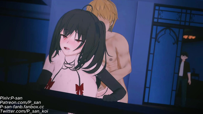 Taihou Gets Plowed While Her Boyfriend Watches