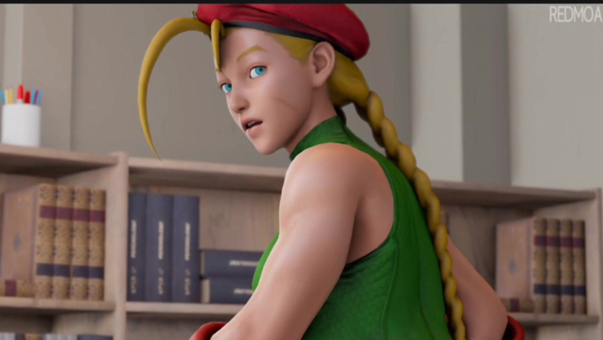 Cammy White Gets Bred By Futanari Juri Han From Behind