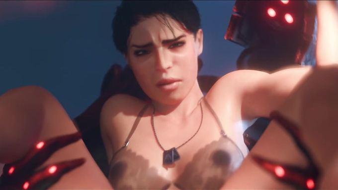 Ashley Williams Gets Pounded in the Ass by Geth Prime