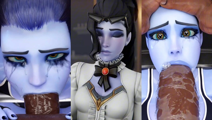 Widowmaker Blows Different Dicks In A Music Video