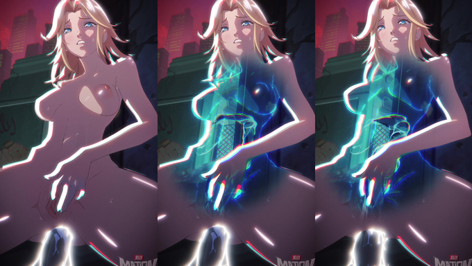 Invisible Woman Gets Penetrated Outdoors By A Tentacle