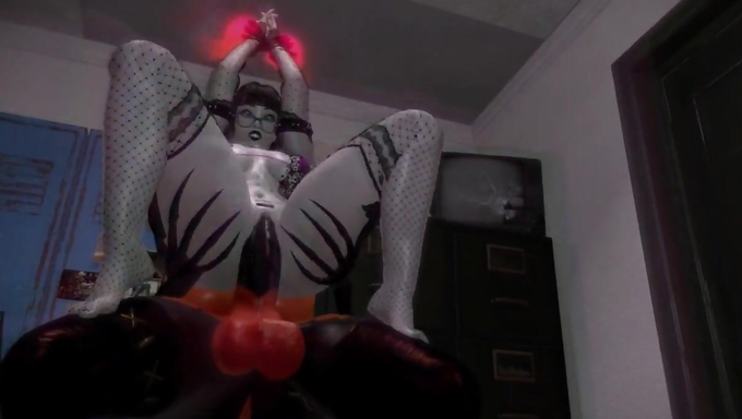 Cora Gets Magically Tied Up By Demon Laranja