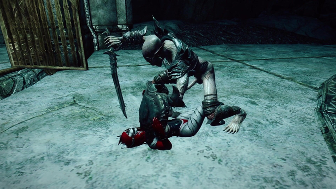 Ryoko Viktoria Gets Double Penetrated By The Monster Guards