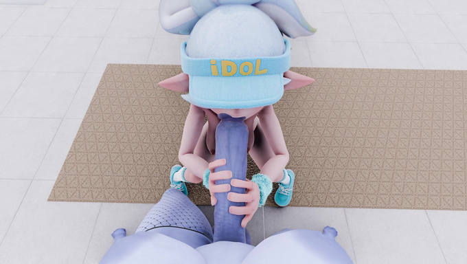 Marie Gives Head And Gets Fucked By Futanari Widowmaker